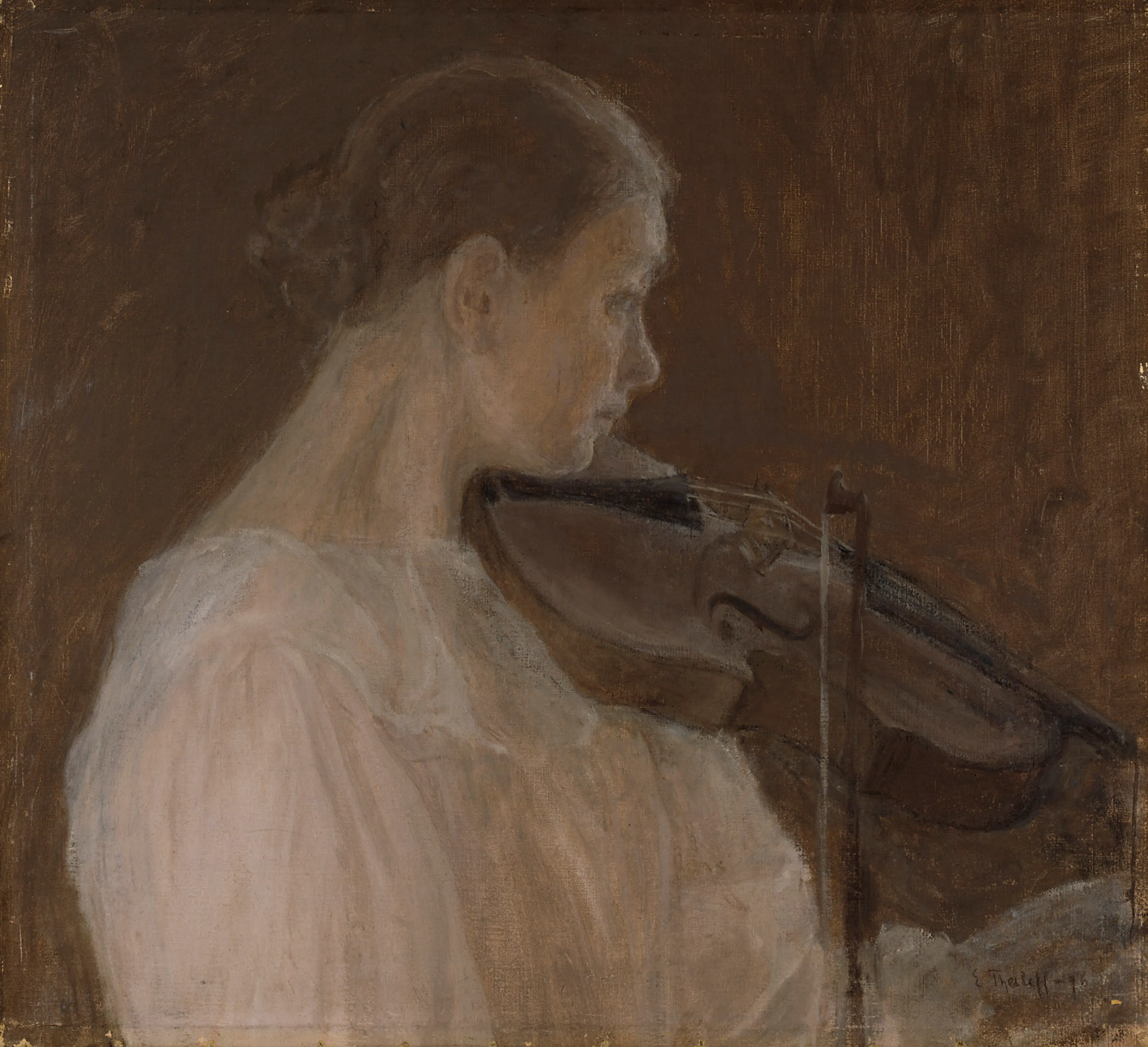 Ellen Thesleff, The Violin Player