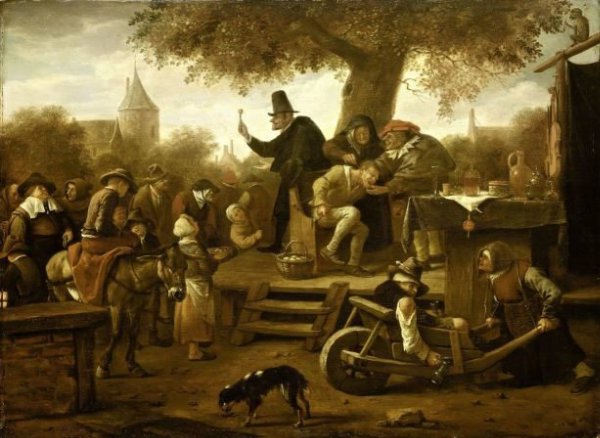 Jan Havicksz. Steen, The quack
