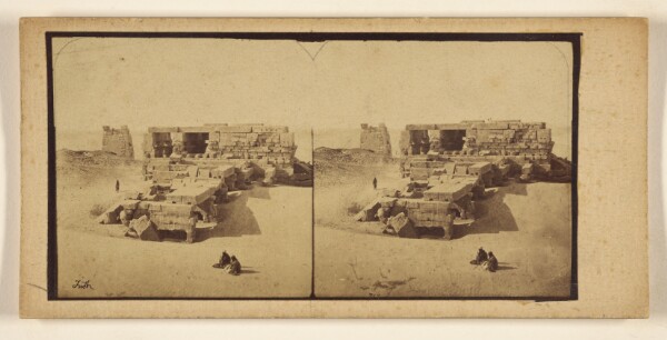 Francis Frith, [General view of Koum Ombus]