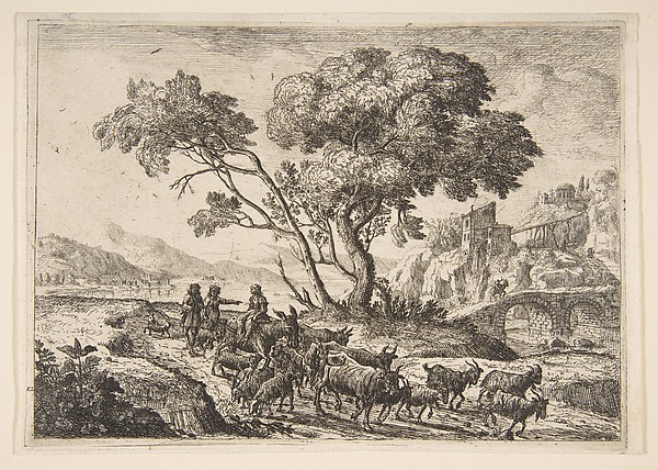 Claude Lorrain (Claude Gellée), Departure for the Fields