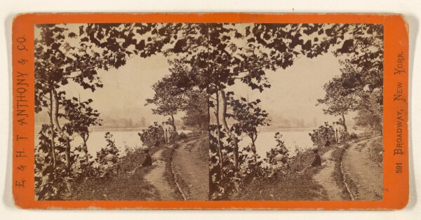Edward and Henry T. Anthony & Co., The Pond at the Village of Ramapo.