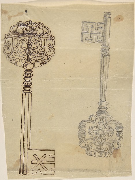 Anonymous, British, 19th century, Two Keys