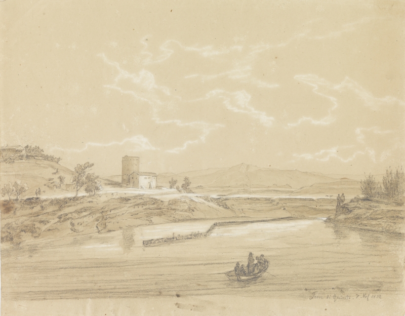 August Matthias (autor) Hagen, Torre di Quinto