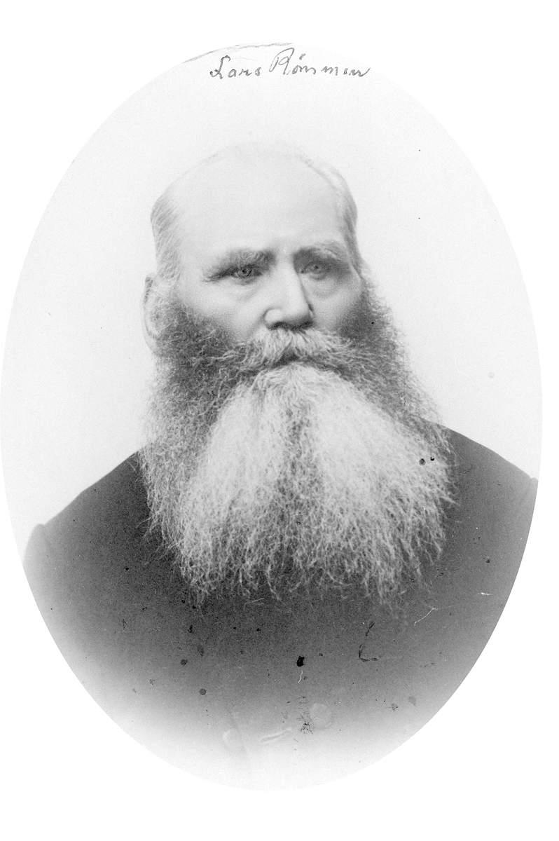 Anno Domkirkeodden, LARS RØMMEN. PORTRETT. EIER: OLE KRISTEN SOLBERG, 2340 LØTEN.