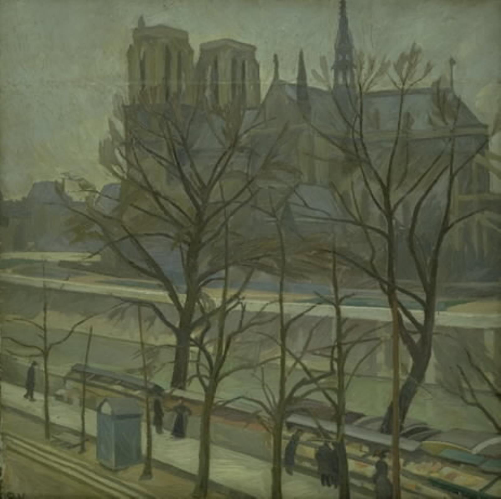 Edvard Weie, Fra Quai de la Tournelle, Paris