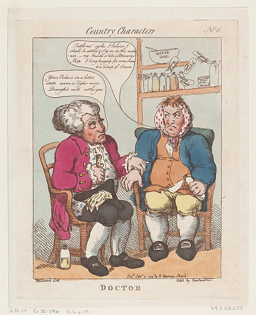 Thomas Rowlandson, Doctor