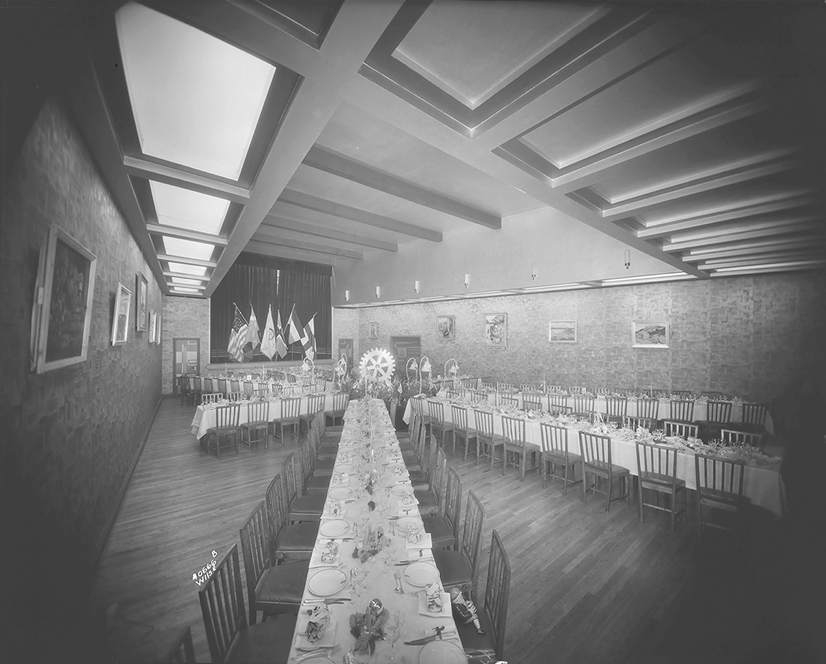 Anders Beer Wilse, Prot: Rotary festbord i KNA