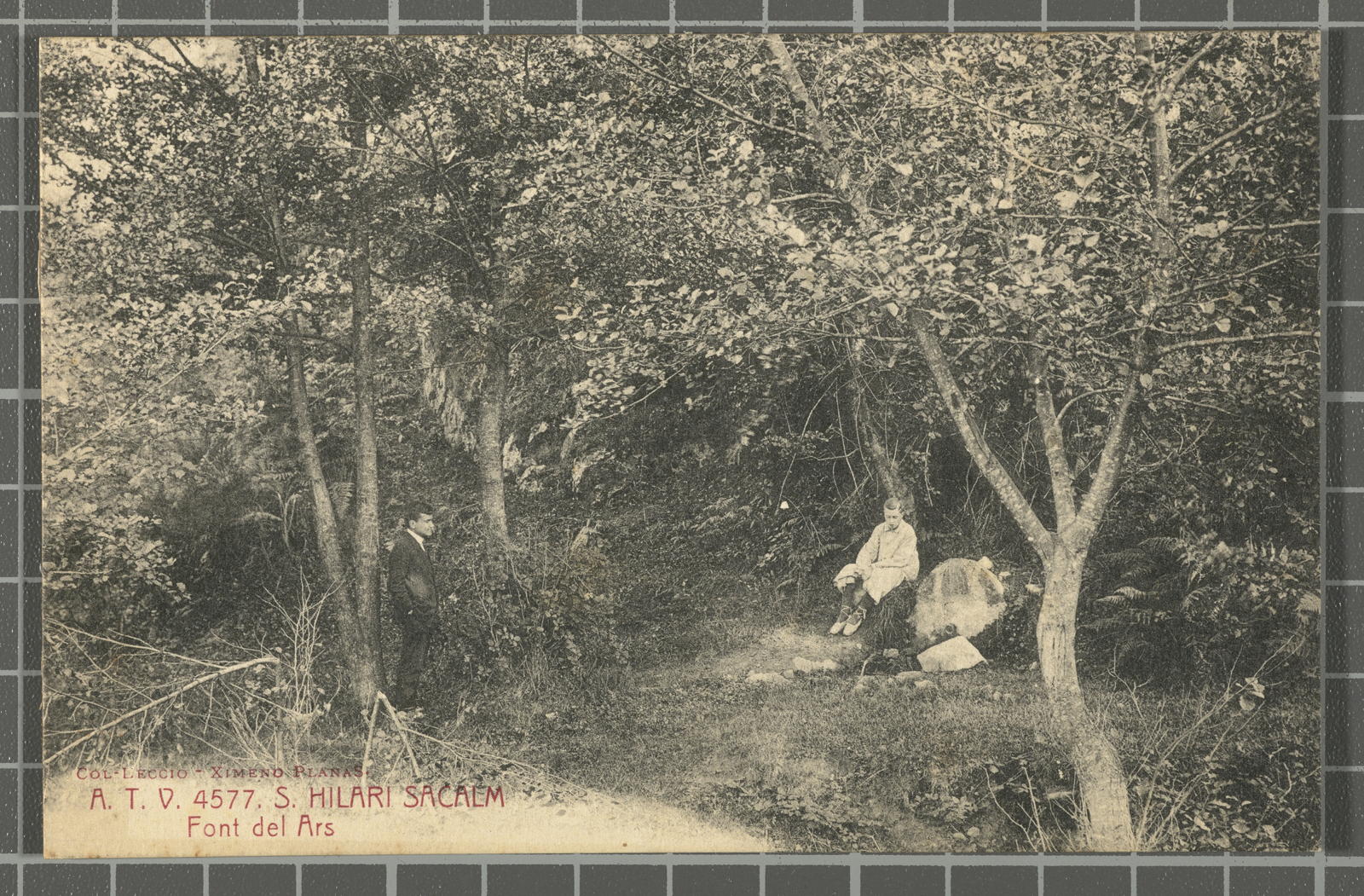 Josep Ximeno Planas, A.T.V. - 4577 . S. Hilari Sacalm. Font dels Ars