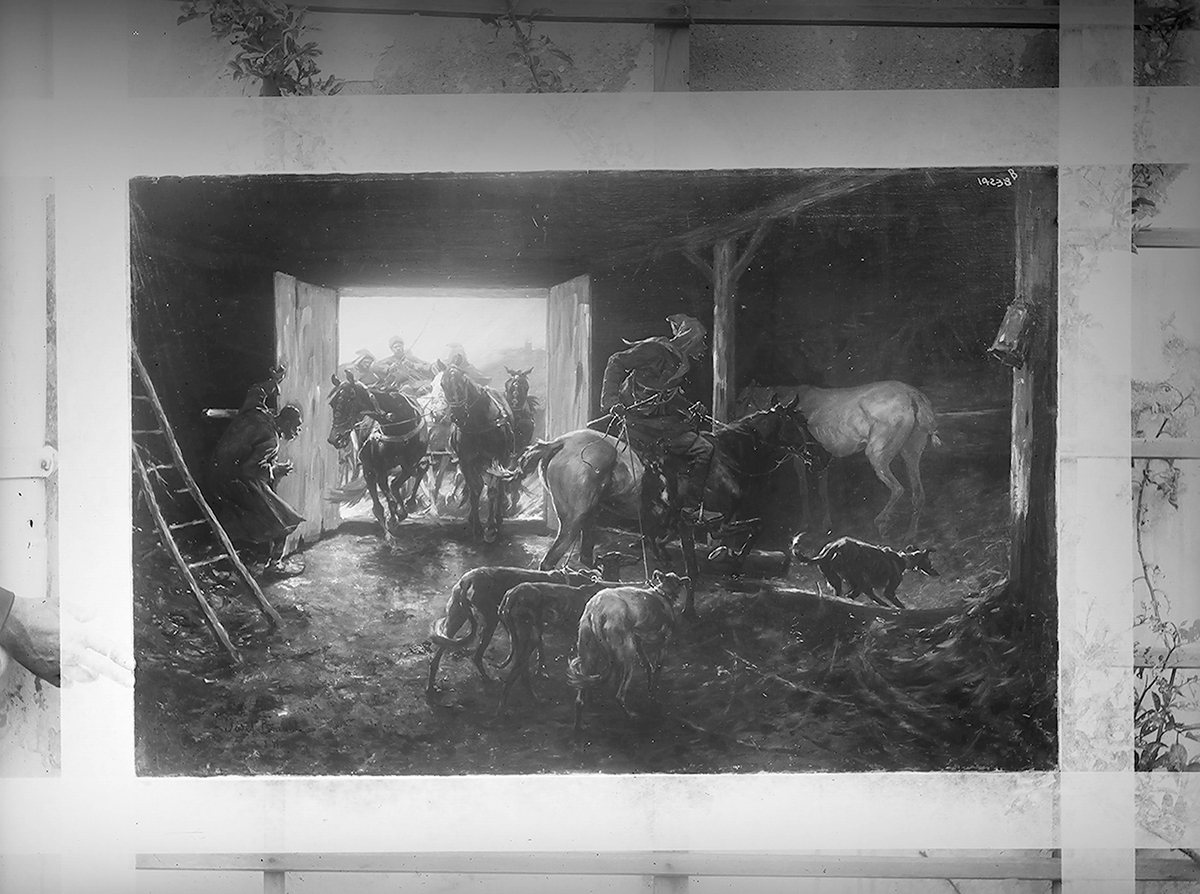 Anders Beer Wilse, Konv: Eyde maleri