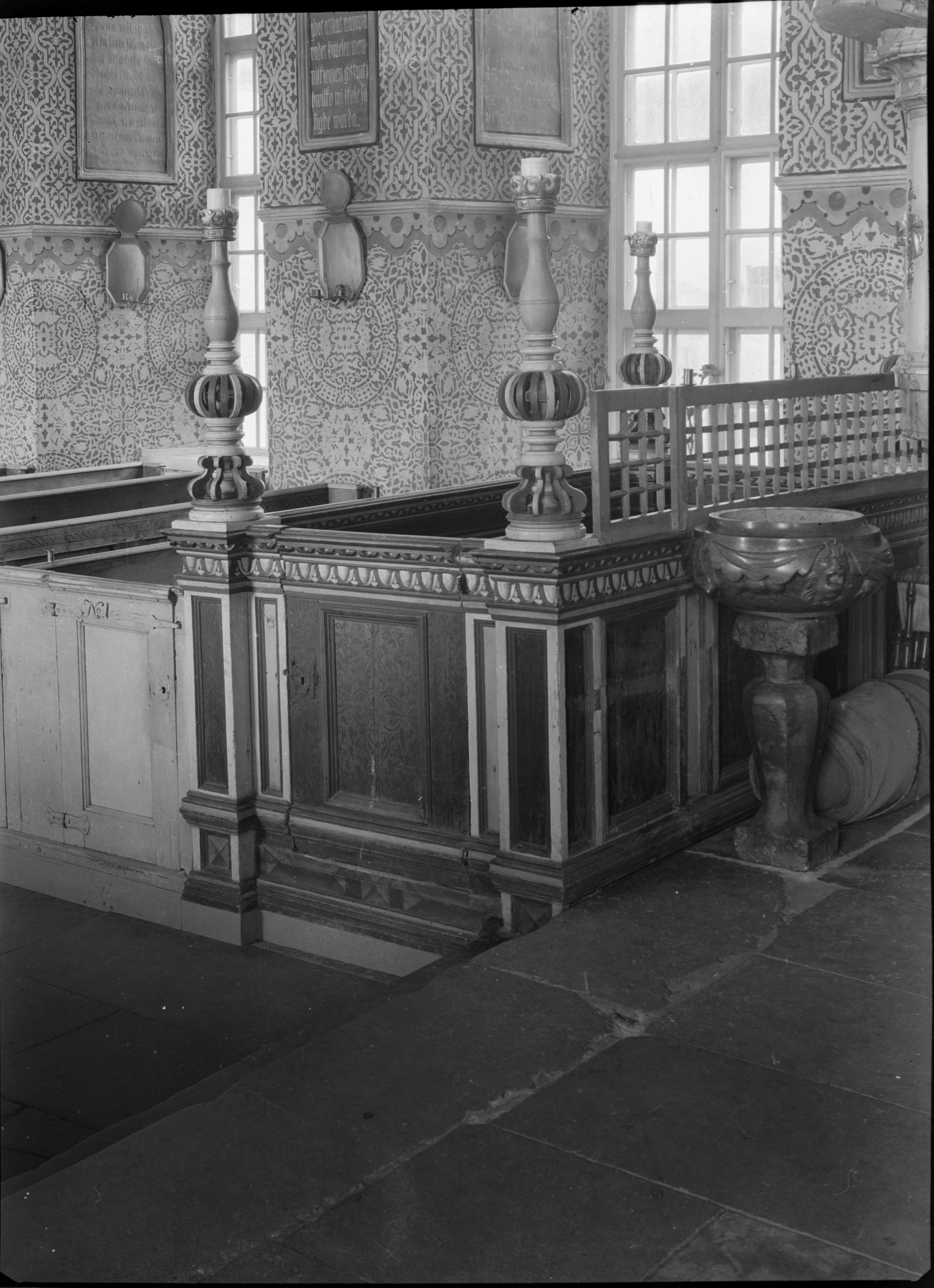 Iwar Anderson, Kalmar, Slottskyrkan
