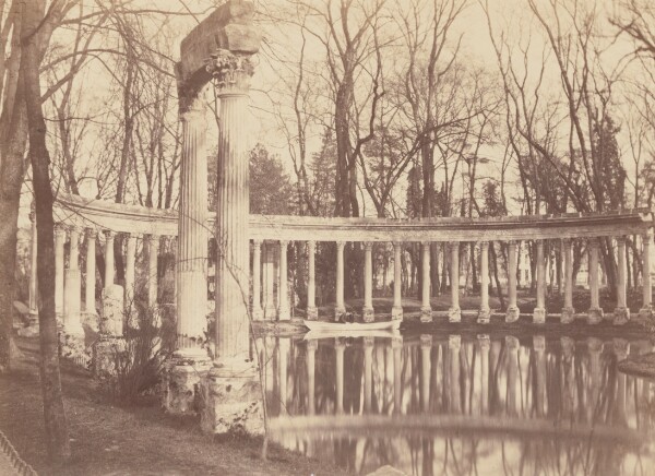Charles Marville, [The Naumachia, Parc Monceau, Paris]