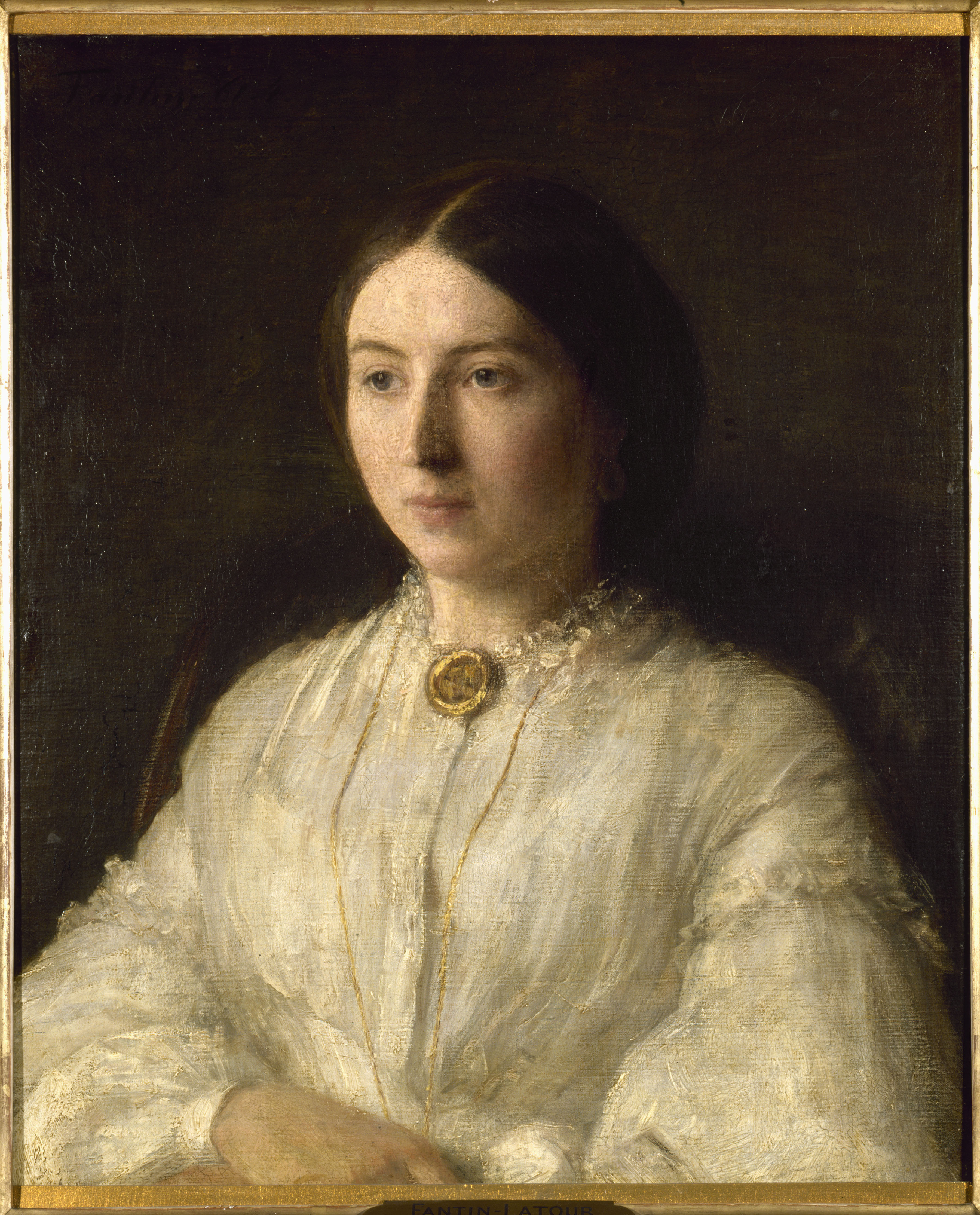 Henri Ignace Jean Théodore Fantin-Latour, Portrait de Mme Edwin Edwards