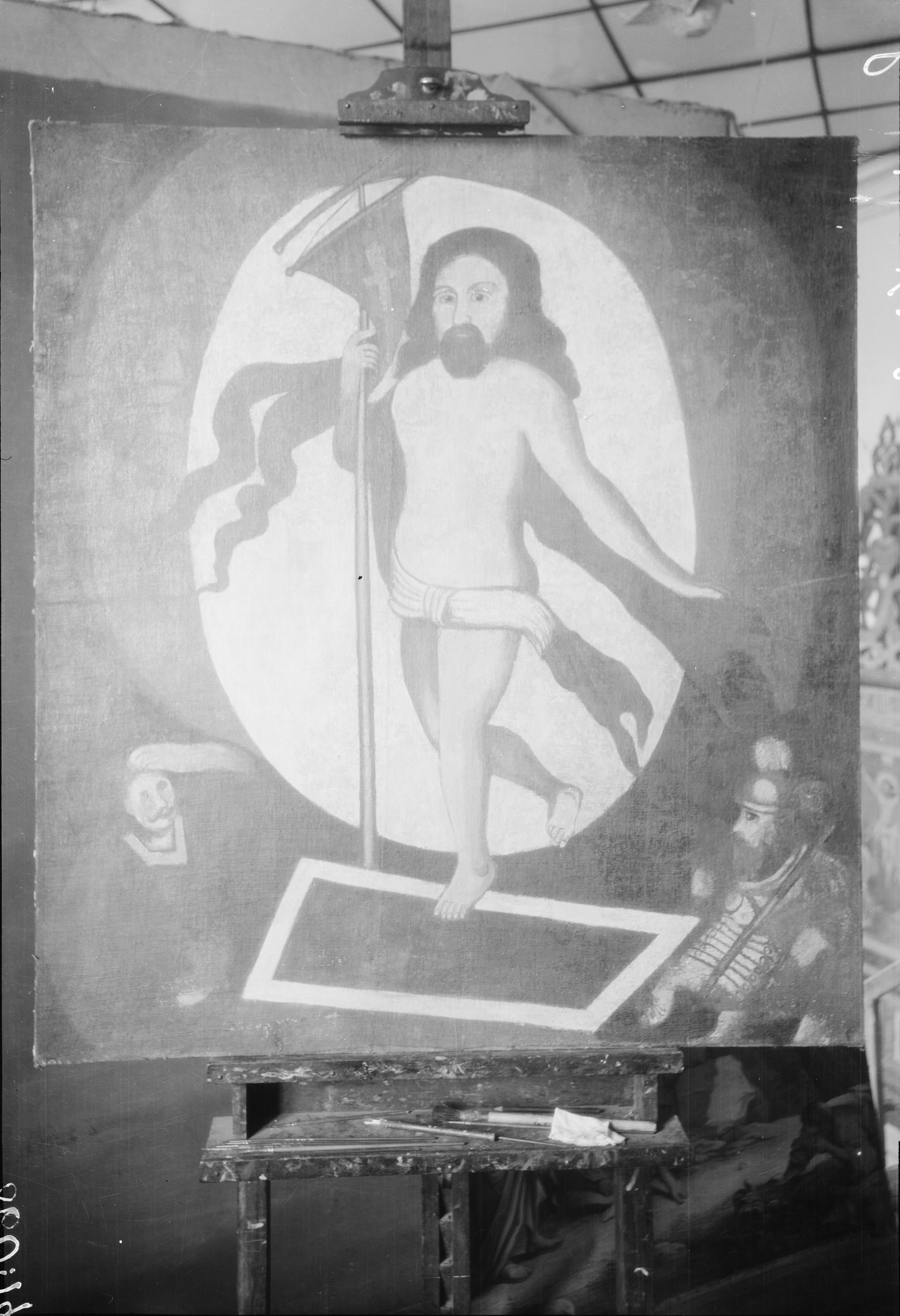 Alfred Nilson, Sura gamla kyrka