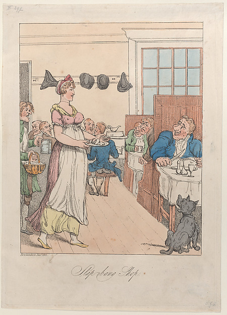 Thomas Rowlandson, Slap-Bang Shop