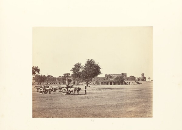 Samuel Bourne, Lucknow; Bailey [sic] Guard, Residency etc., General View