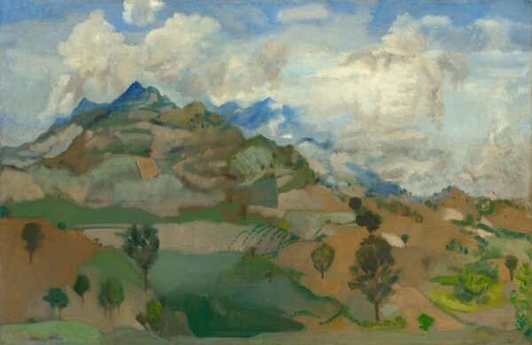 Arthur B. Davies, The Umbrian Mountains