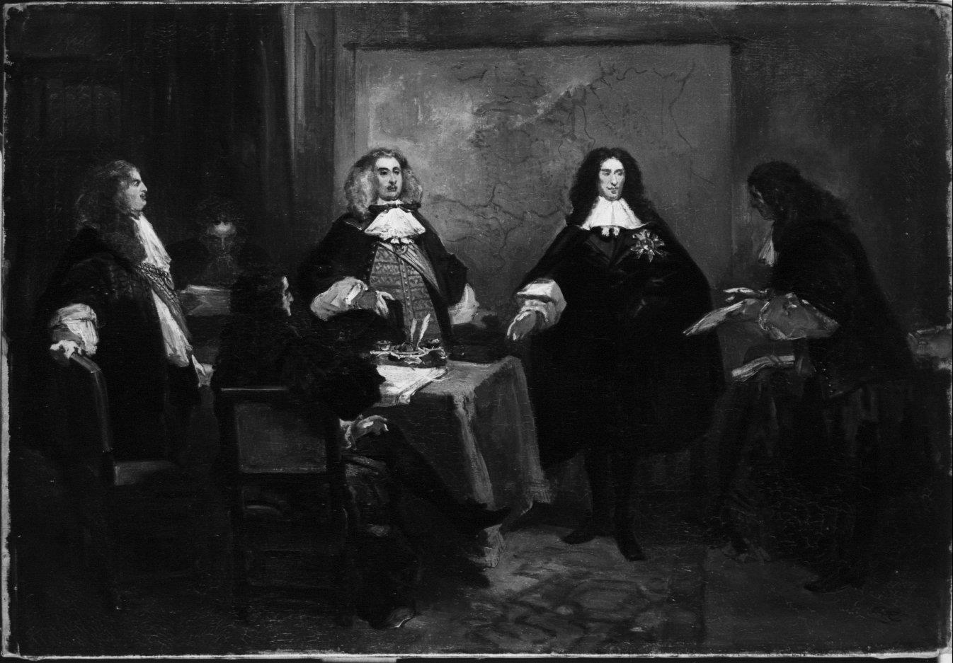 Charles Rochussen, Anno 1668. De vrede van Aken