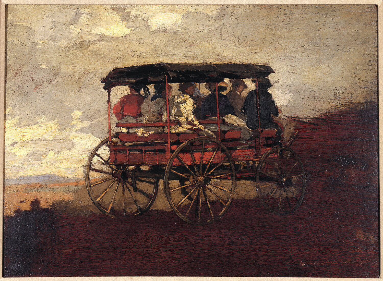 Winslow Homer, White Mountain Wagon