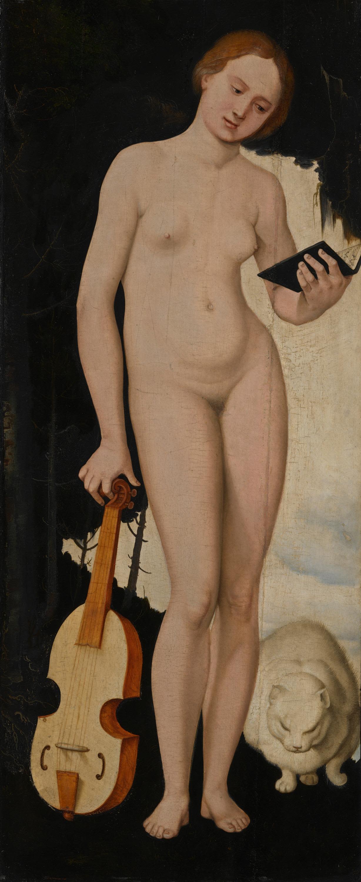 Hans Baldung Grien, Woman with Cat