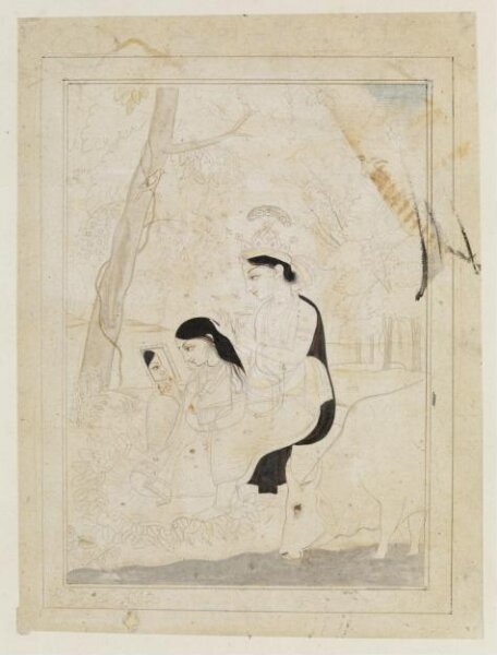 Unknown, Krishna and Radha