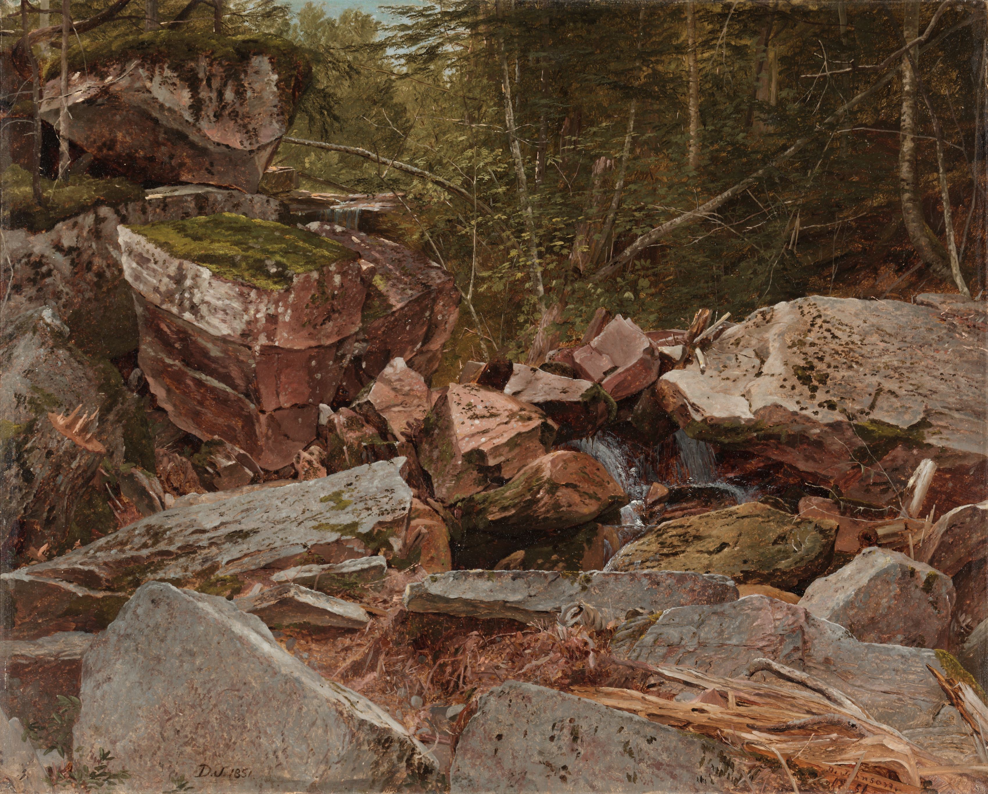 David Johnson, Study, North Conway, New Hampshire