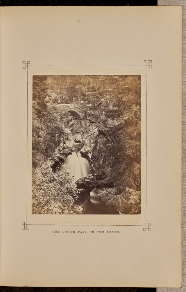 George Washington Wilson, The Lower Fall on the Bruar