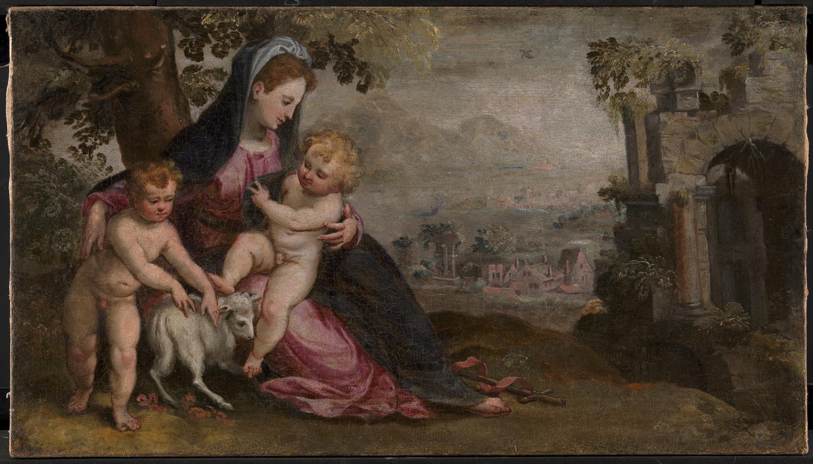 Lodewijk Toeput, Maria med Jesus og Johannes