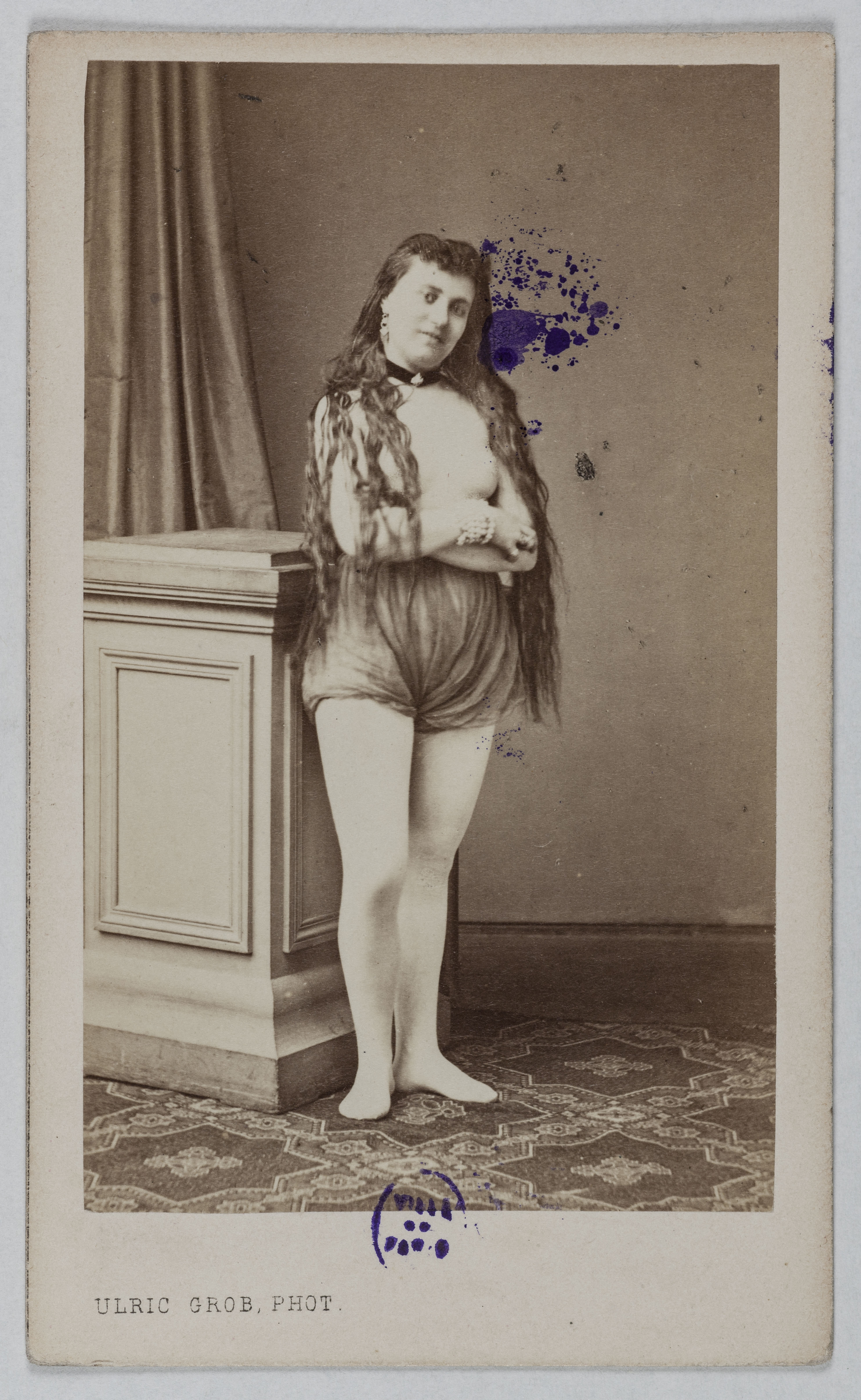 Ulric Grob, Portrait de Fantine, (actrice)