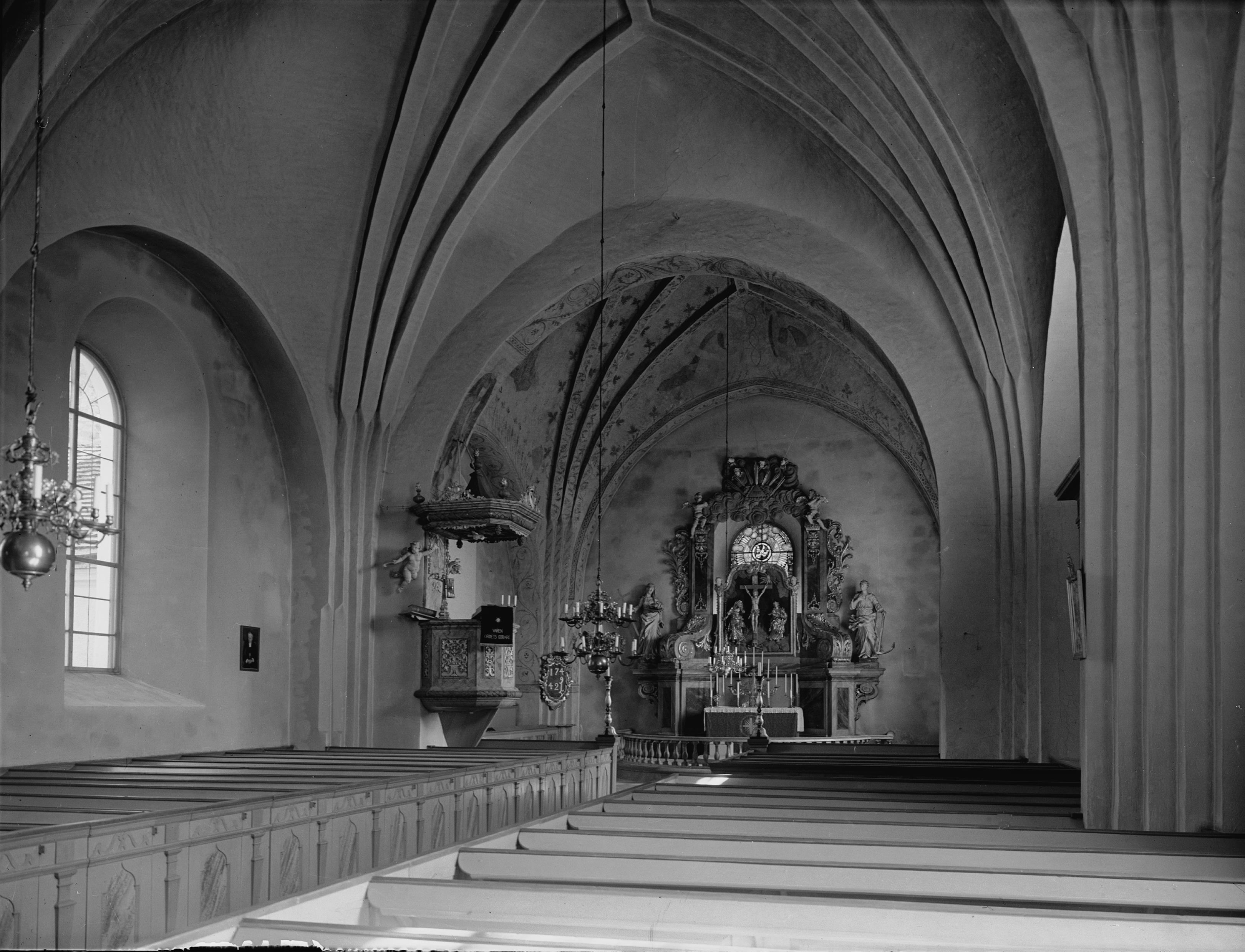 Nils Lagergren, Börstils kyrka