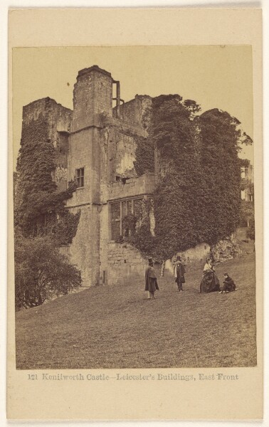 Francis Bedford, Kenilworth Castle - Leicester's Buildings, East Front