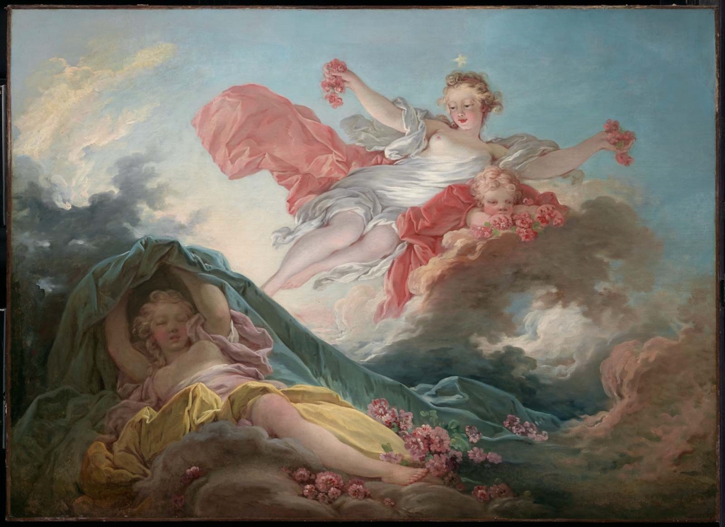 Jean-Honoré Fragonard, Aurora Triumphing over Night