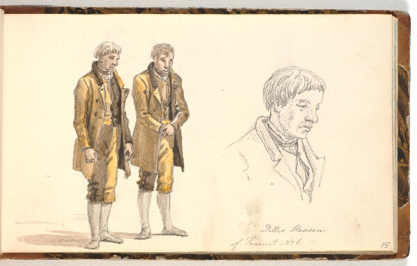 Martinus Rørbye, Studier af en forbedringshusfange