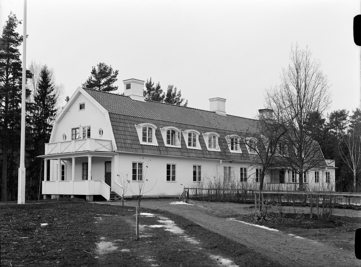 Paul Sandberg, Ålderdomshemmet i Söderfors, Uppland 1948