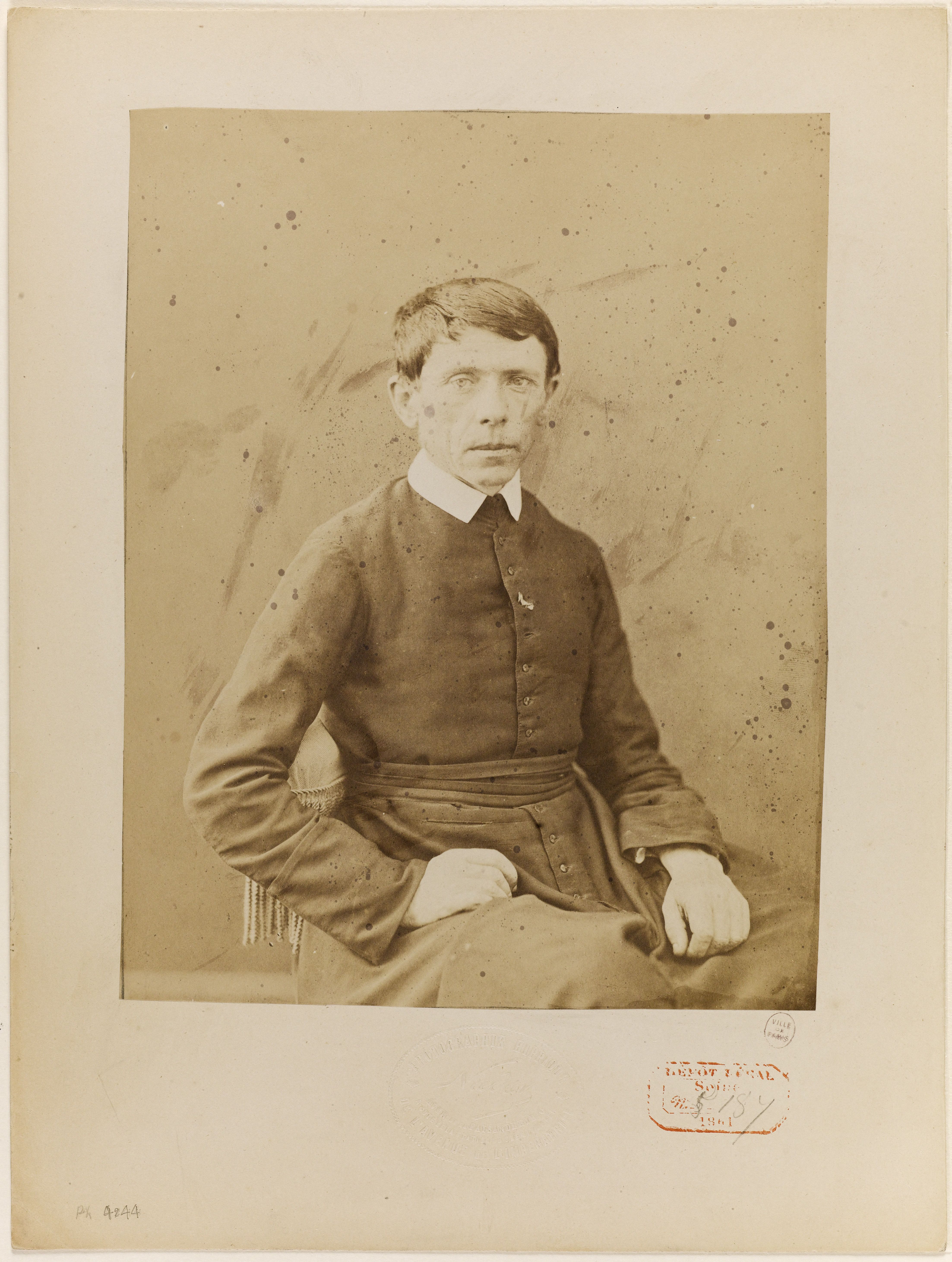 Nadar, Portrait d'un missionnaire.