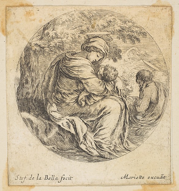 Stefano della Bella, Rest on the Flight into Egypt