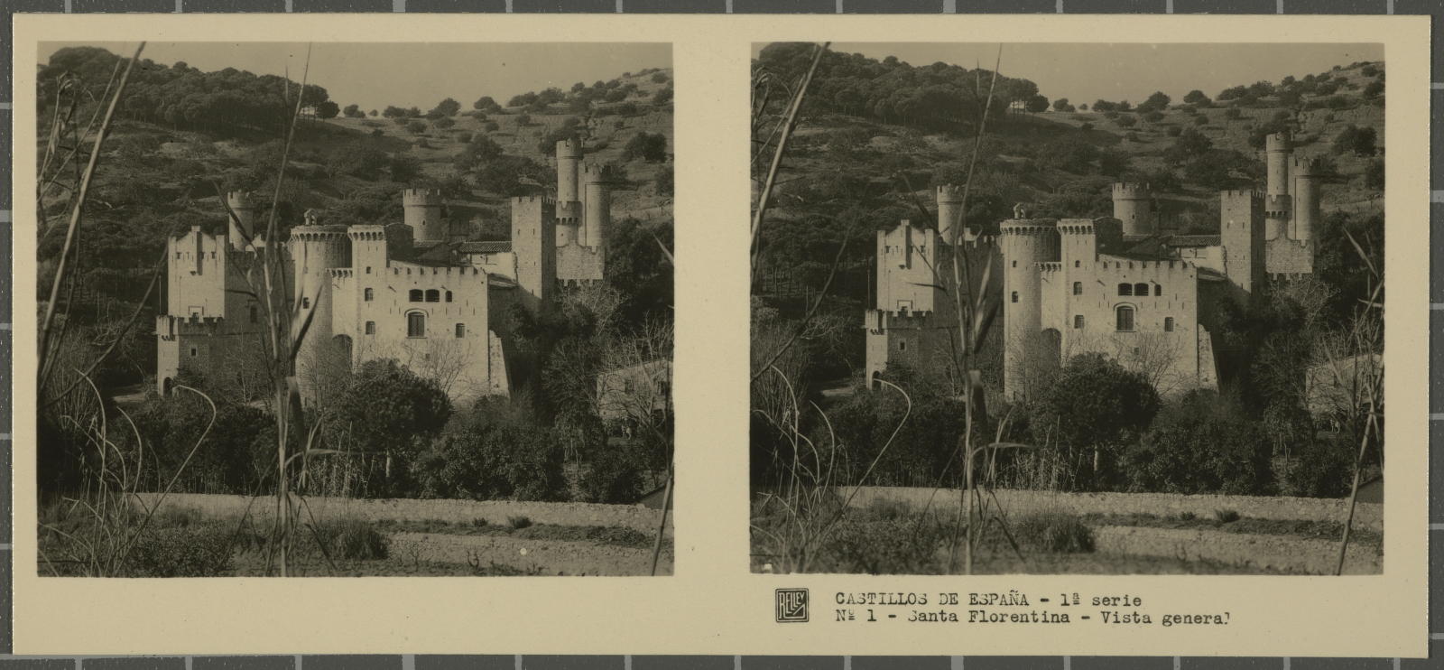 Desconegut, Castillos de España (Barcelona)