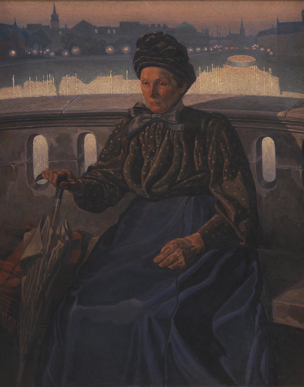 Edvard Weie, Kunstnerens moder
