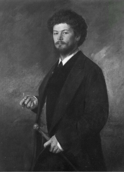 Franz von Lenbach, Portr. of Lorenz Gedon