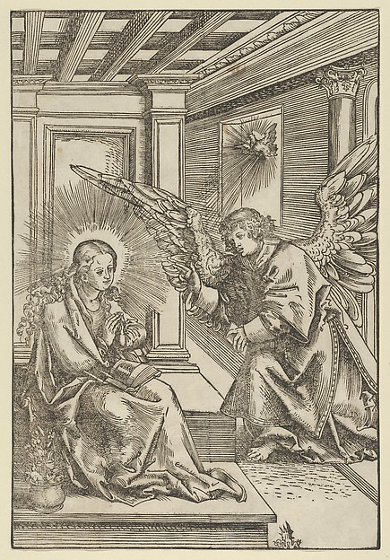 Lucas Cranach the Elder, The Annunciation