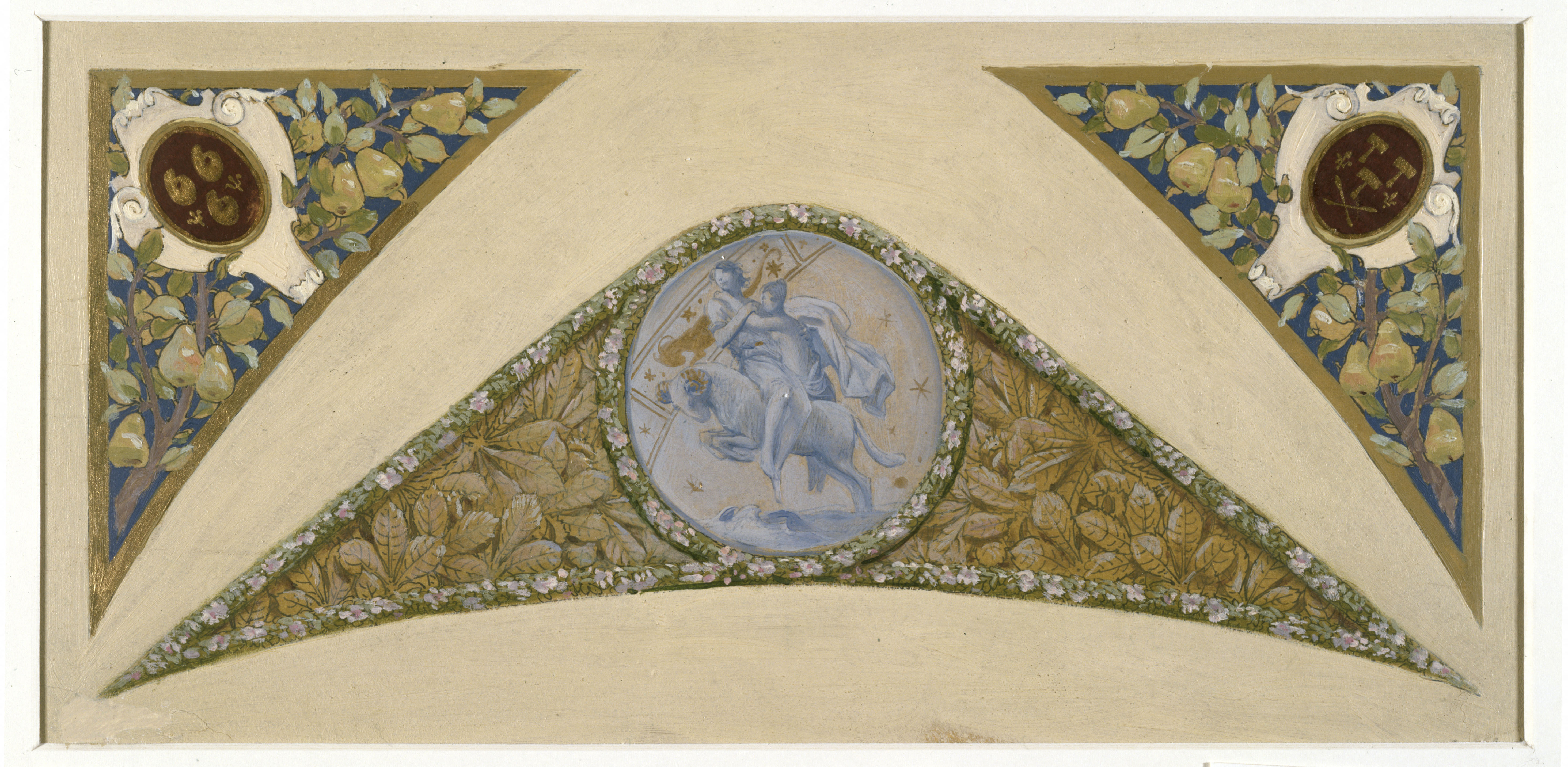 Luc-Olivier Merson, Esquisse pour l'escalier des fêtes de l'Hôtel de Ville de Paris : Bélier
