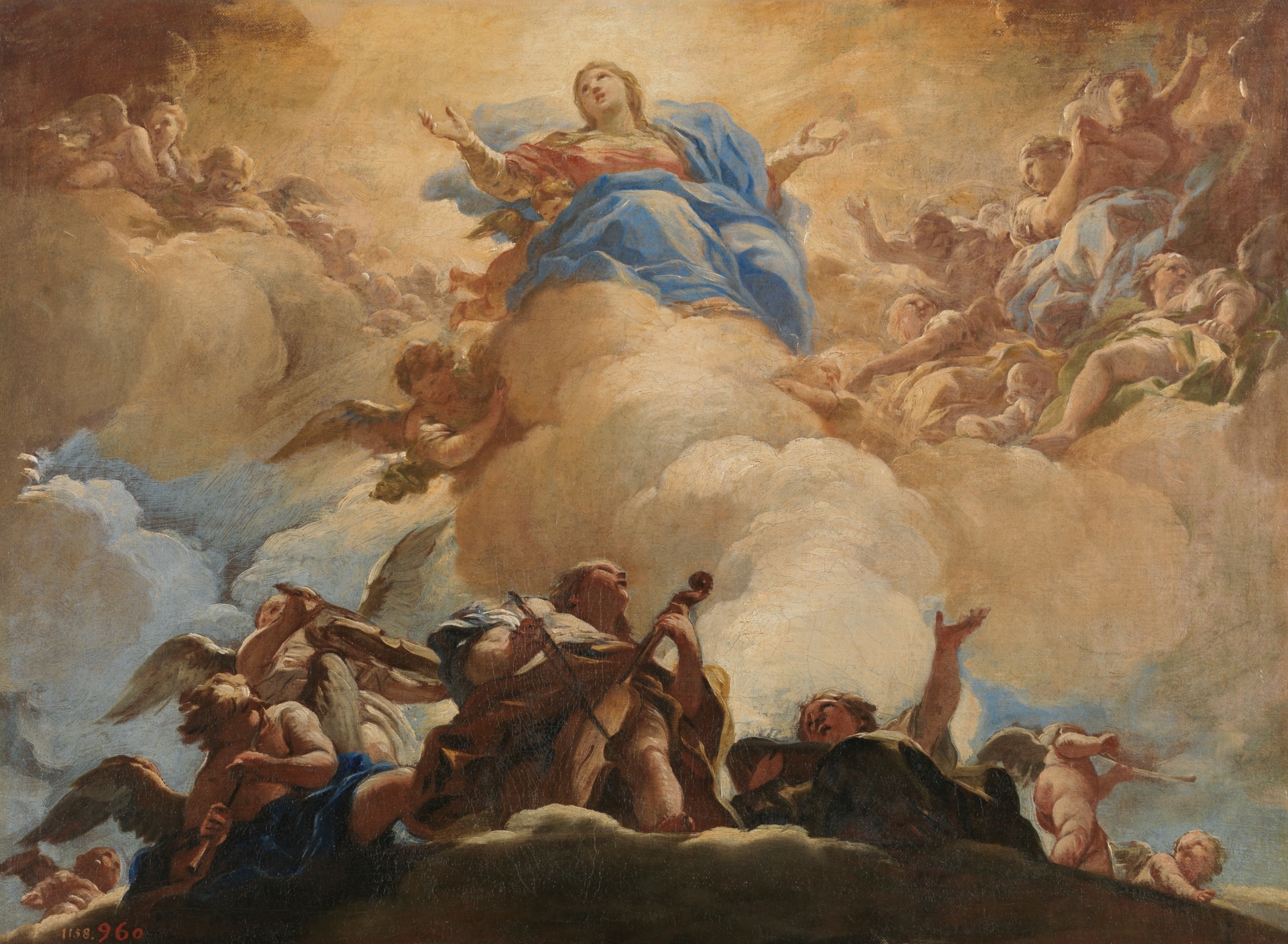 Luca Giordano, The Assumption of the Virgin