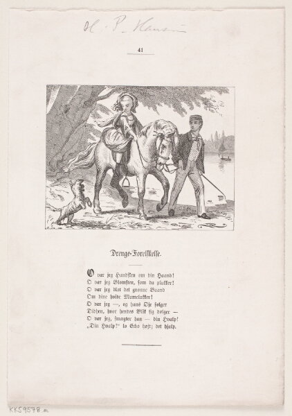 H.P. Hansen, Drenge-Forelskelse