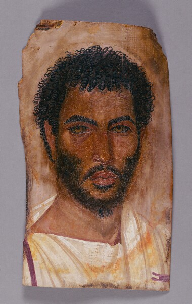 Unknown, Mummy Portrait of a Bearded Man