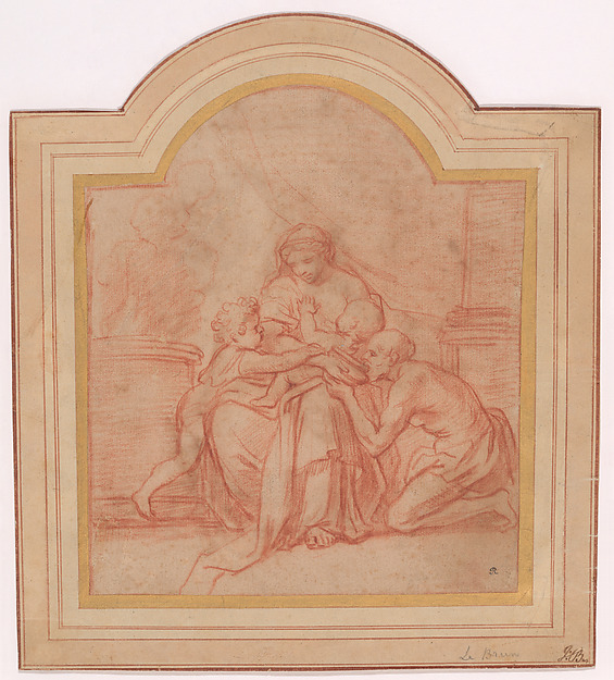 Charles Le Brun, Charity