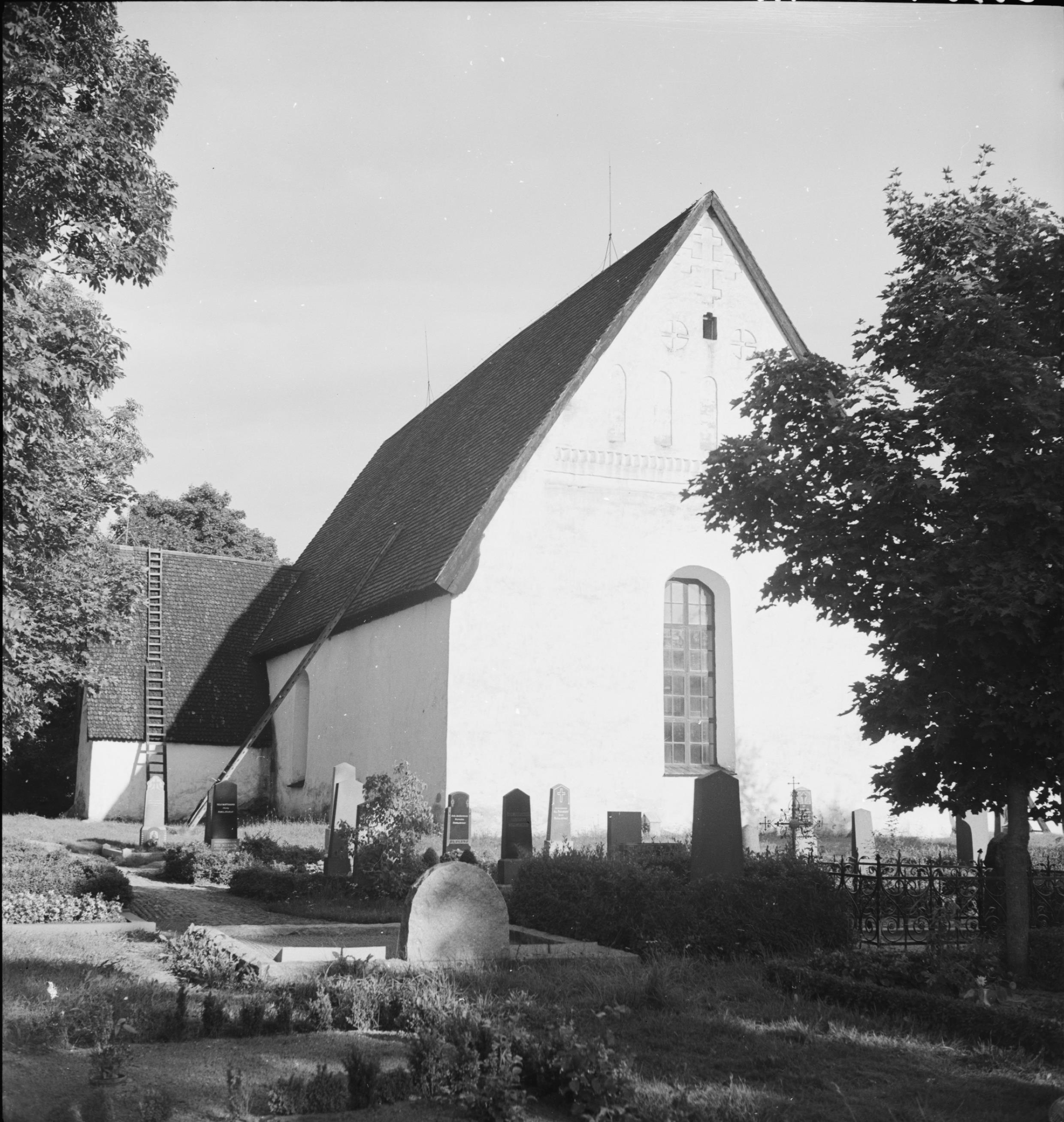 Iwar Anderson, Valö kyrka