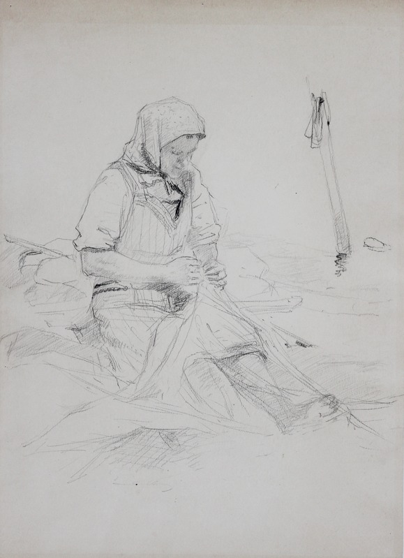 Eduard (autor) Einmann, Kallaste naine võrku parandamas
