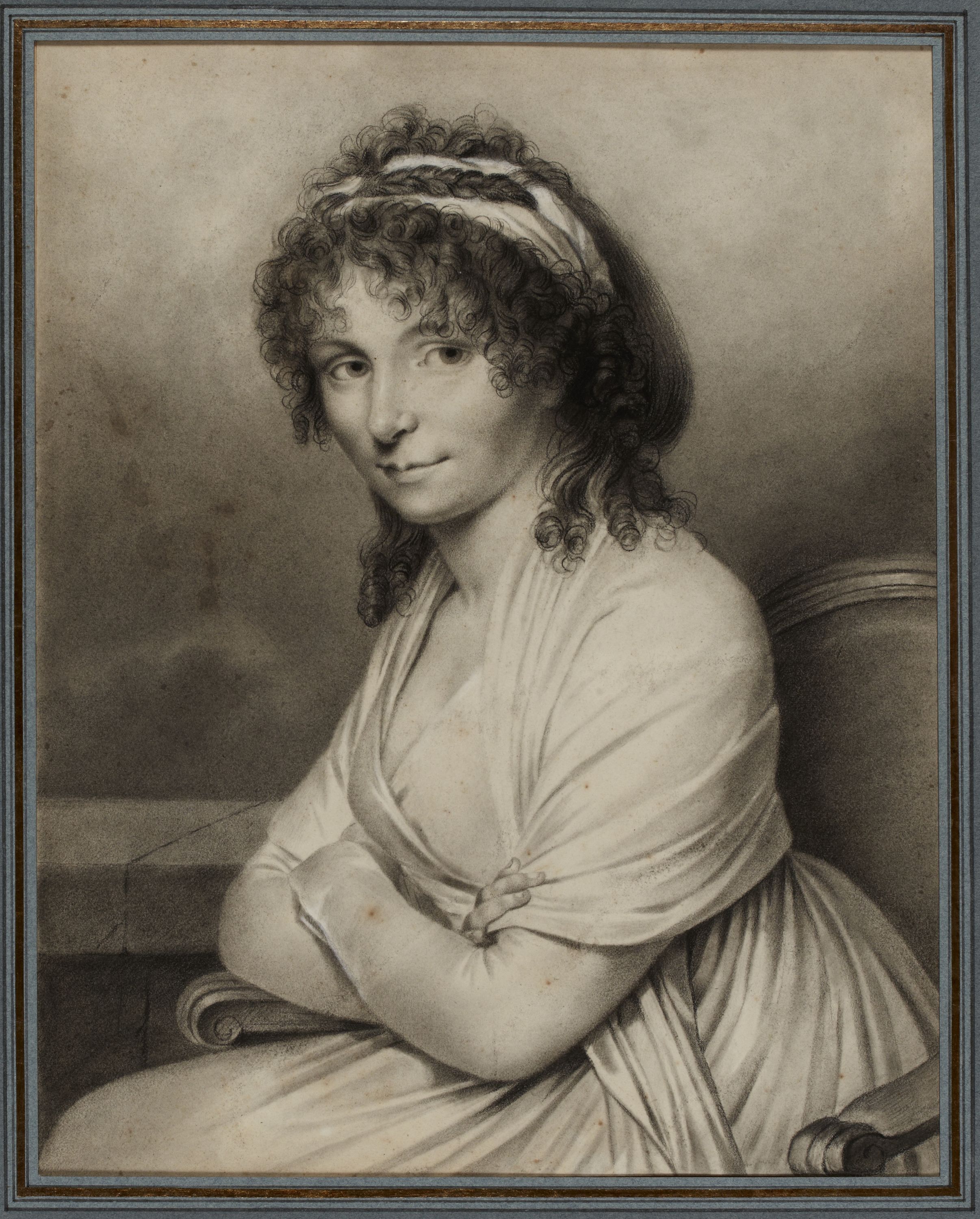 Anonyme, Portrait présumé de Lucile Desmoulins