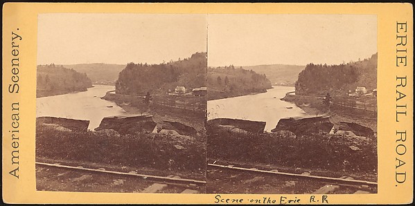 Unknown, [Group of 5 Stereograph Views of Canals]