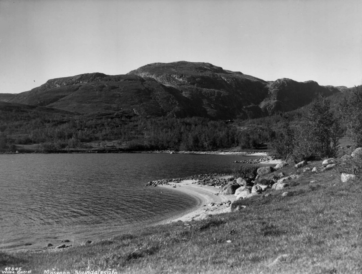 Anders Beer Wilse, Mosvatnet, Hamaren, Skindalsnåsa, Vinje, Telemark.