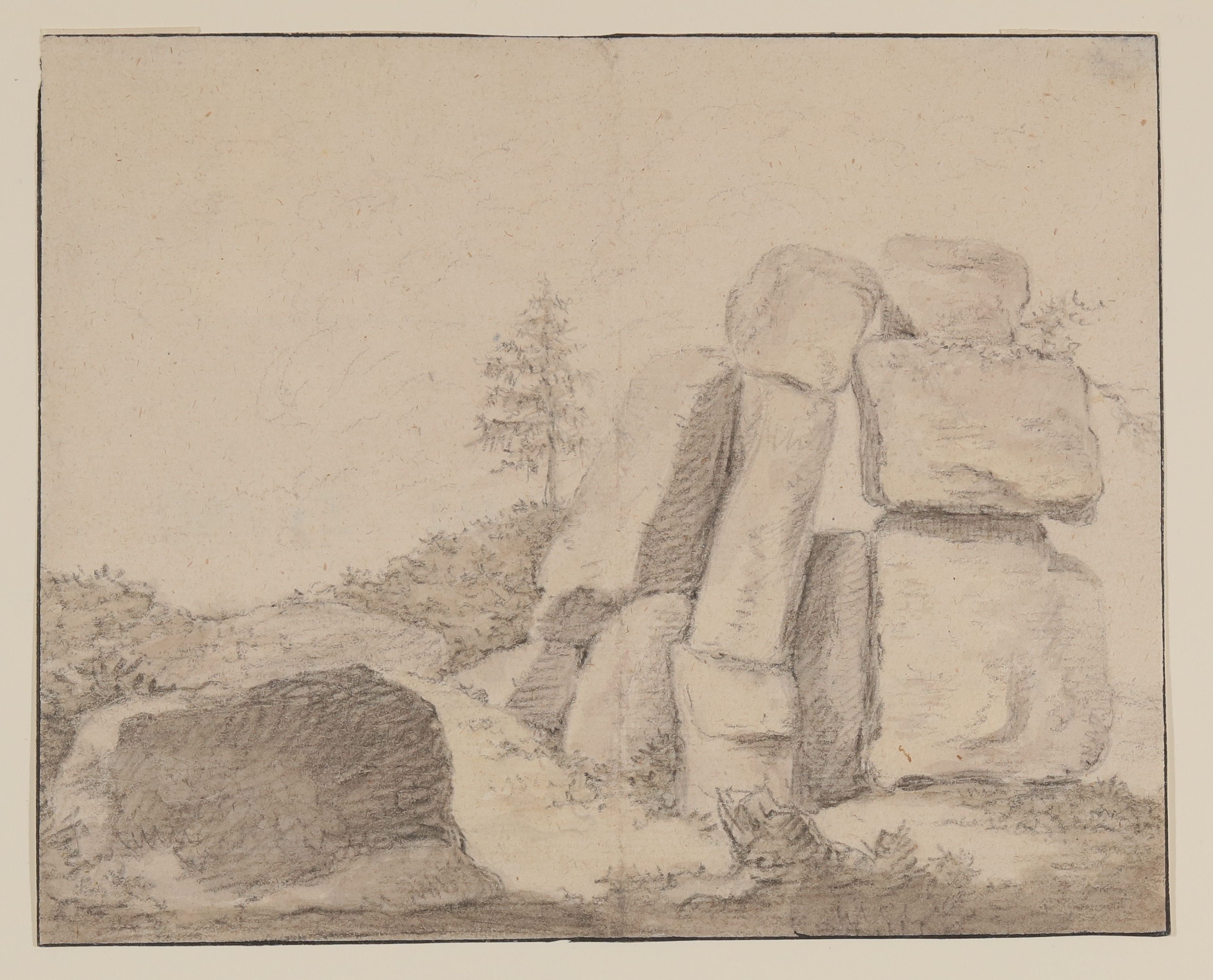 Johann Wolfgang von Goethe, Granitfelsen der Luisenburg (vor 1805 Luxburg genannt) bei Wunsiedel
